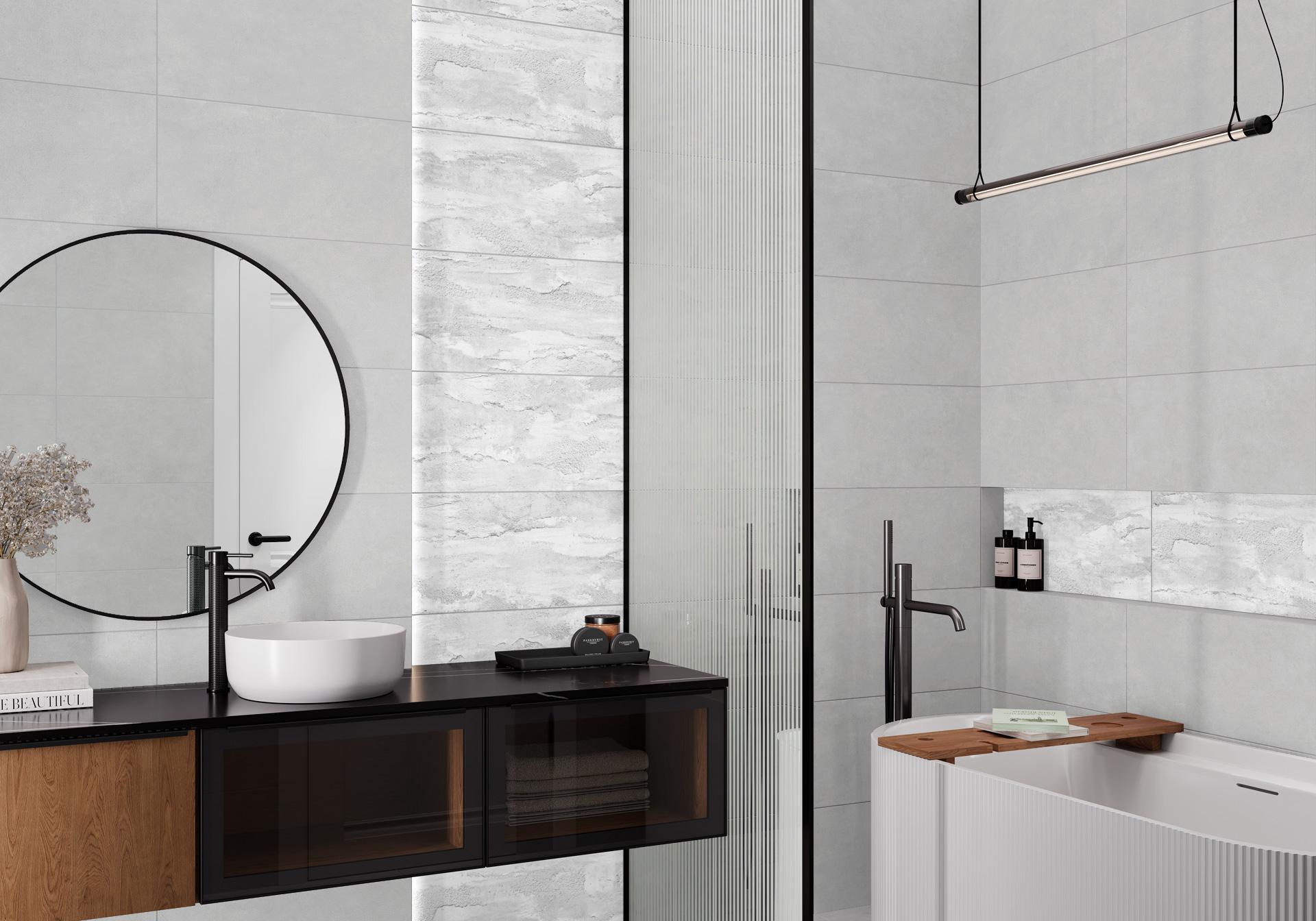 Фотография Коллекции Ferro Керамогранита и керамической плитки от производителя - Alma Ceramica, в интернет магазине Casa-Ceramica