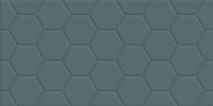 Эдельвейс Хэксиган Блю / Edelweiss Hexagon Blue WT36EDW23 Плитка наст. 300*600*9 (10шт в уп/57,6 м)