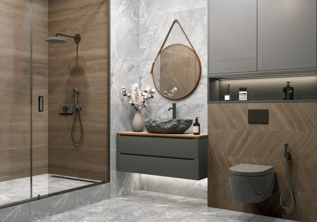 Фотография Коллекции Walnut Керамогранита и керамической плитки от производителя - Alma Ceramica, в интернет магазине Casa-Ceramica