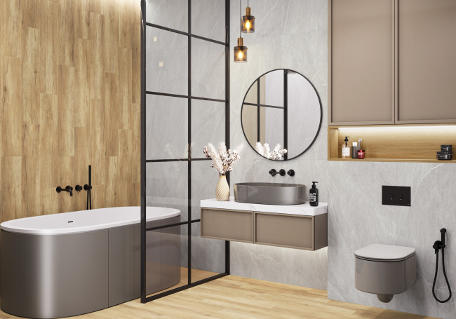 Фотография Коллекции Rock Line Керамогранита и керамической плитки от производителя - Alma Ceramica, в интернет магазине Casa-Ceramica